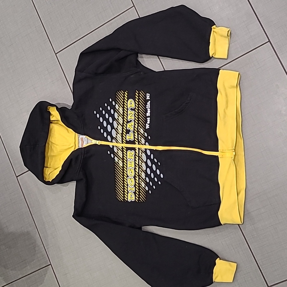 Digger Land Zipper Sweatshirt Large